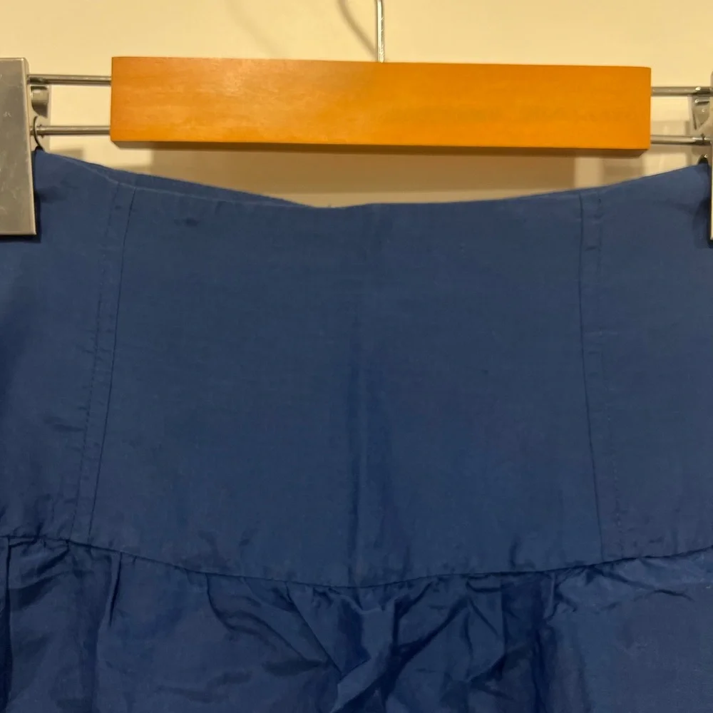 Talula Navy Layered Mini Skirt - Picture 7 of 9